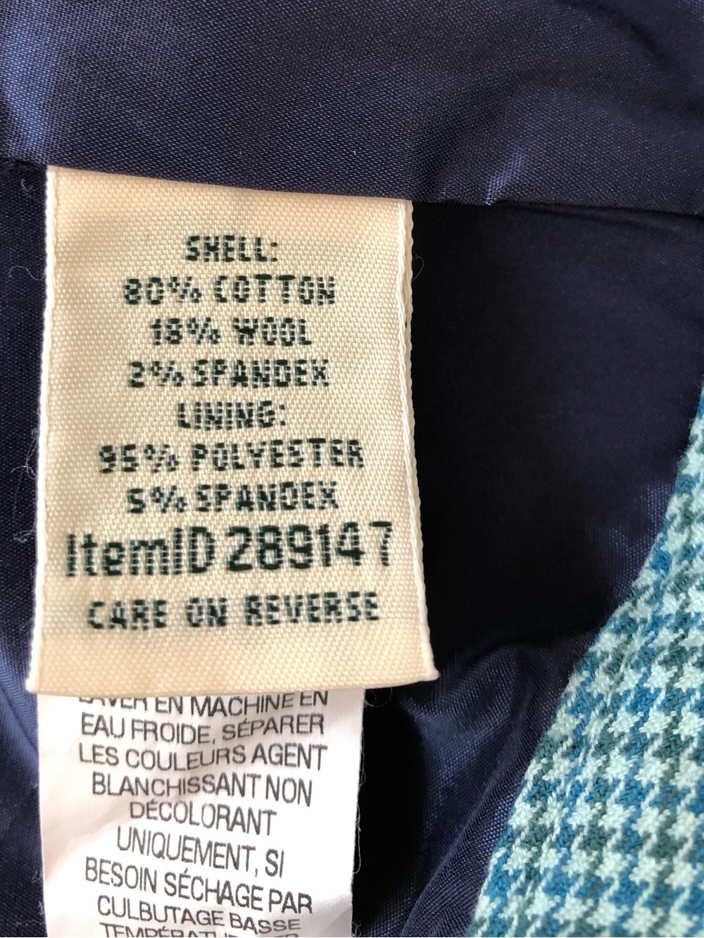 L.L.Bean Fall Plaid Favorite Skirt Size 10 - Picture 9 of 12